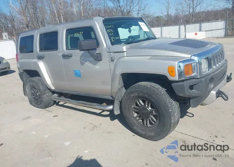 2008 Hummer H3 Suv z USA, uszkodzony, nr VIN 5GTEN13E288162982